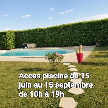En campagne, confortable Le Pouzin Exterior foto